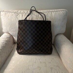 Vintage Louis Vuitton purse with thin braided shoulder straps